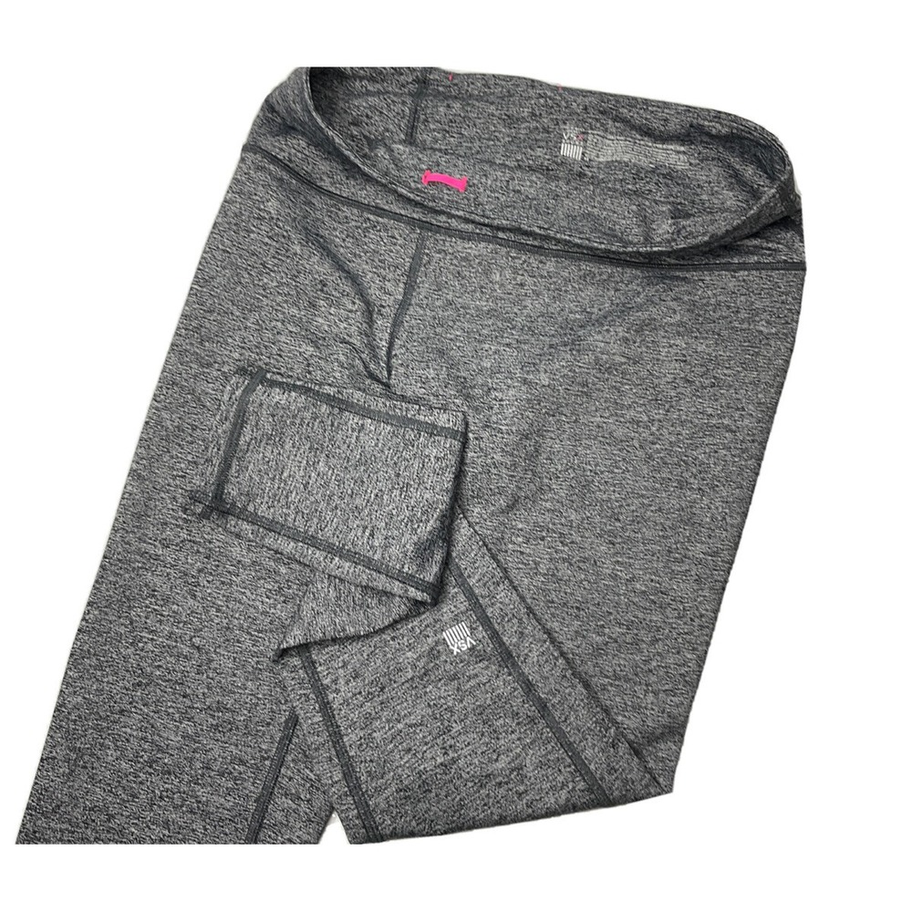 Victorias Secret Sport Knockout Tight‎ Leggings Womens M VSX Marl Gray Running
